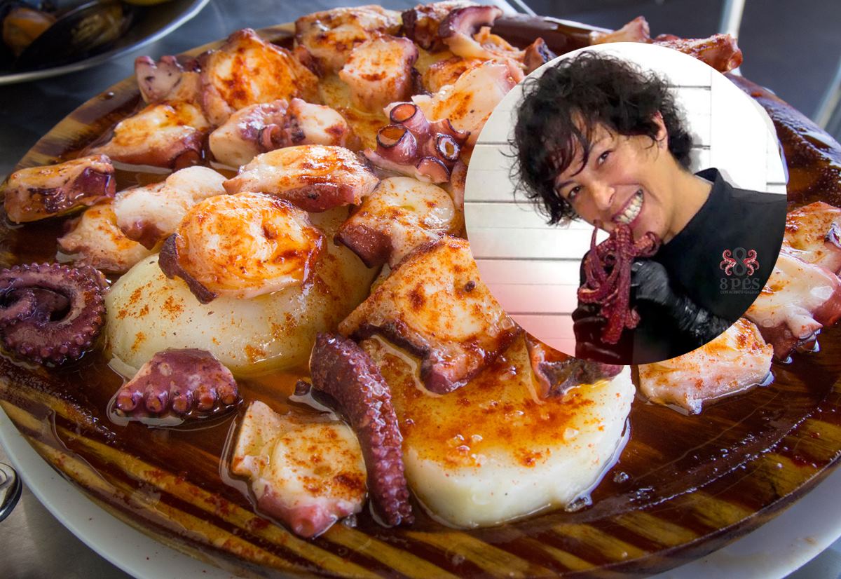 Genelva, maestra pulpeira afincada en Canarias, sobre asustar el pulpo para cocinarlo: "No es para que quede tierno"