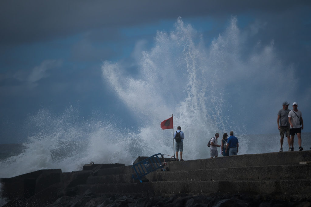 Aviso naranja por viento y oleaje en La Gomera y amarillo en el resto de Canarias