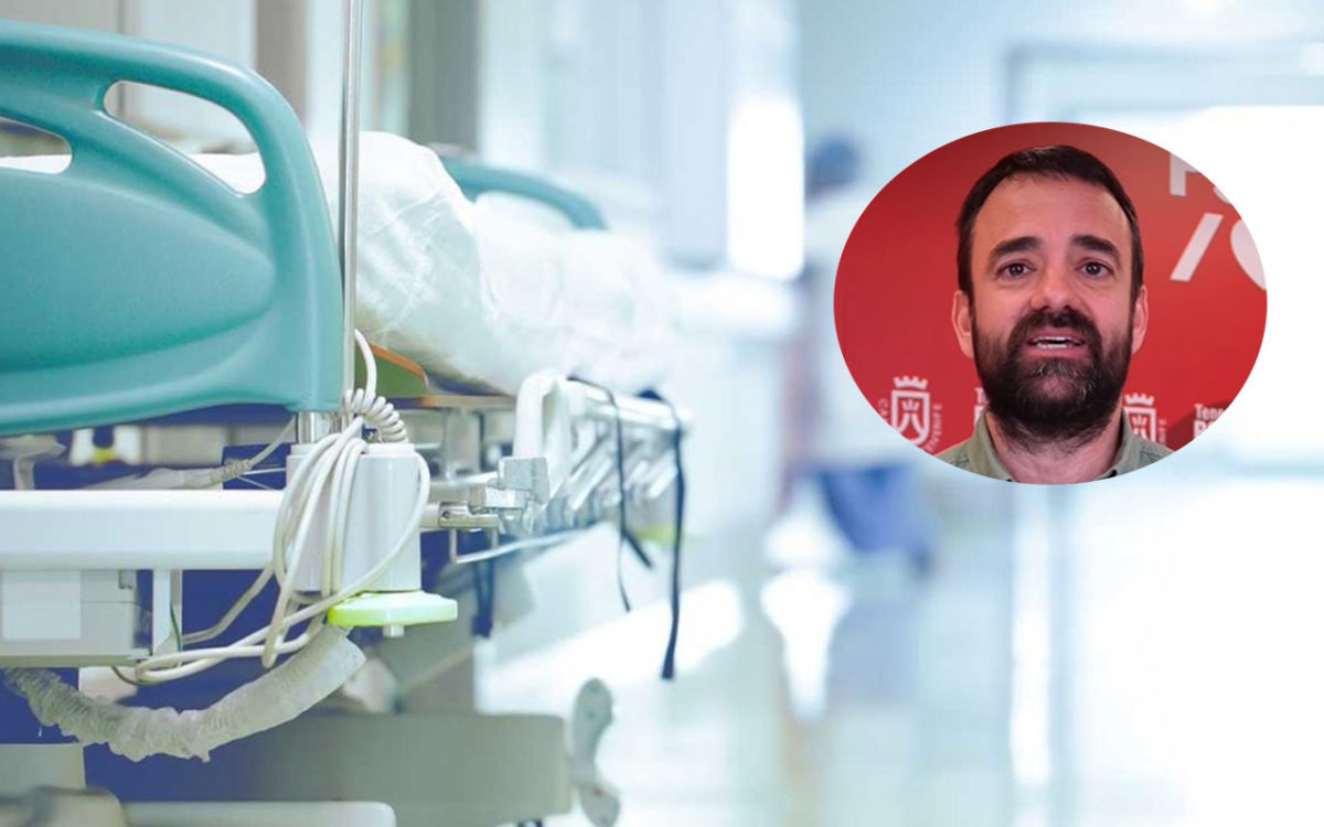 Aarón Afonso, portavoz del PSOE en el Cabildo, alto y claro sobre el colapso sanitario en Tenerife: "Las personas no pueden esperar eternamente en una lista"