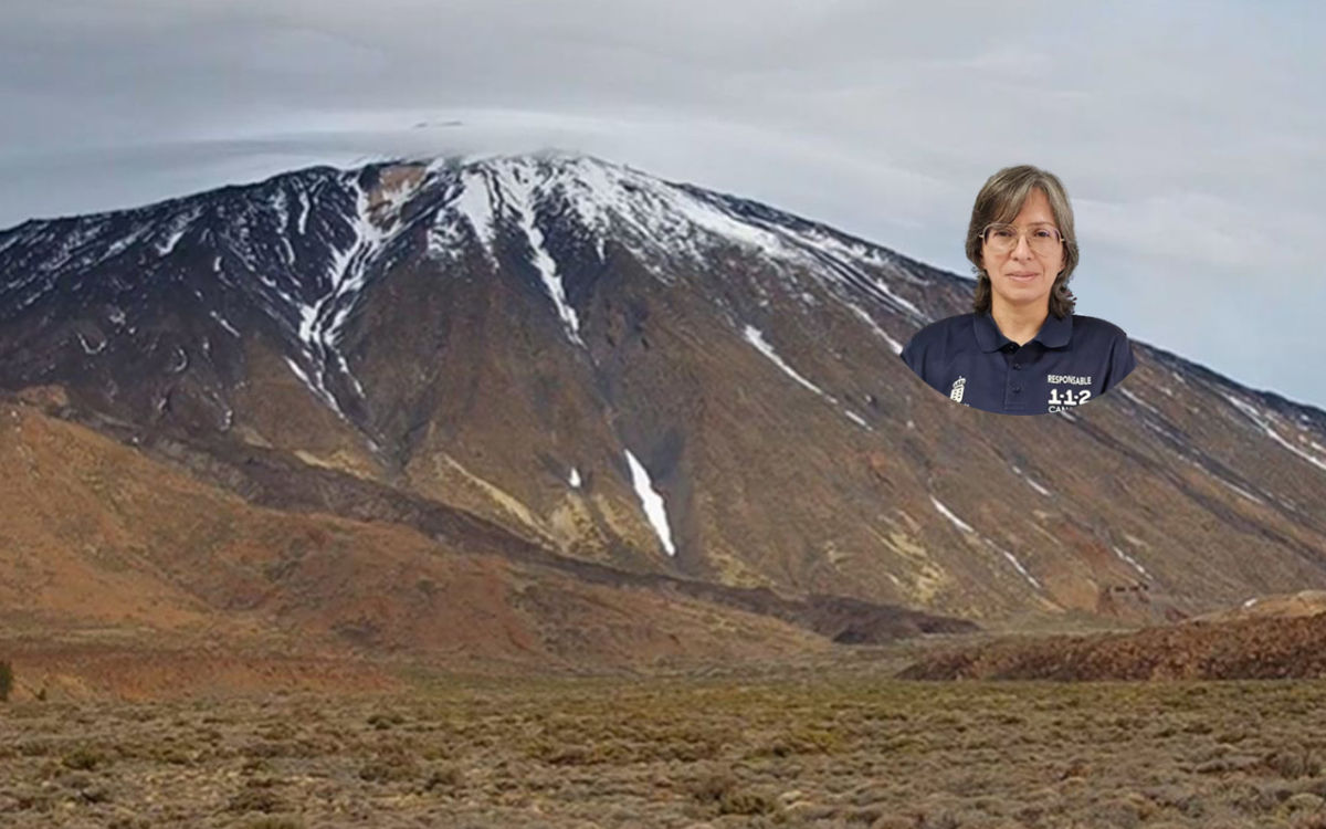 Vicky Palma, meteoróloga, explica por qué es peligroso subir hoy al Teide