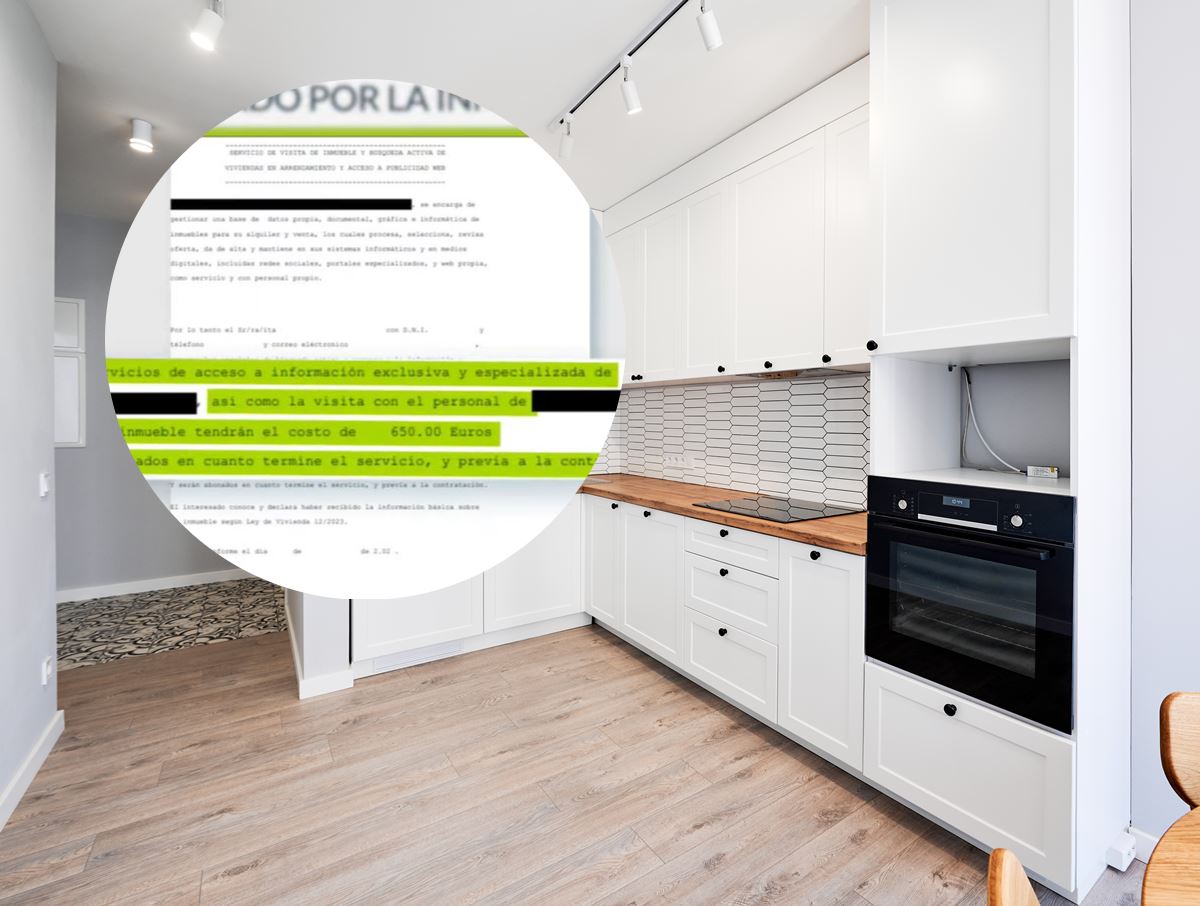 Una inmobiliaria pide 650 euros solo por enseñar un piso en Canarias