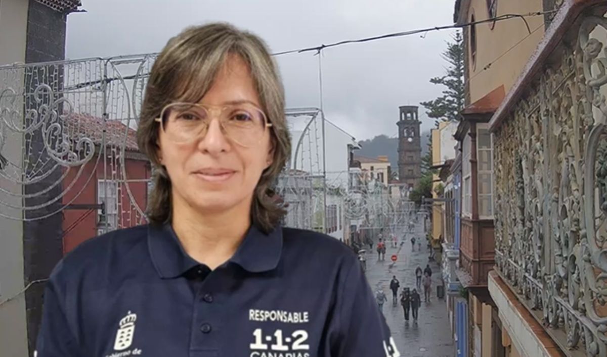 Vicky Palma, meteoróloga, sobre la borrasca Francis en Canarias