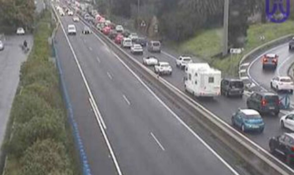 Accidente en la TF-5. DA