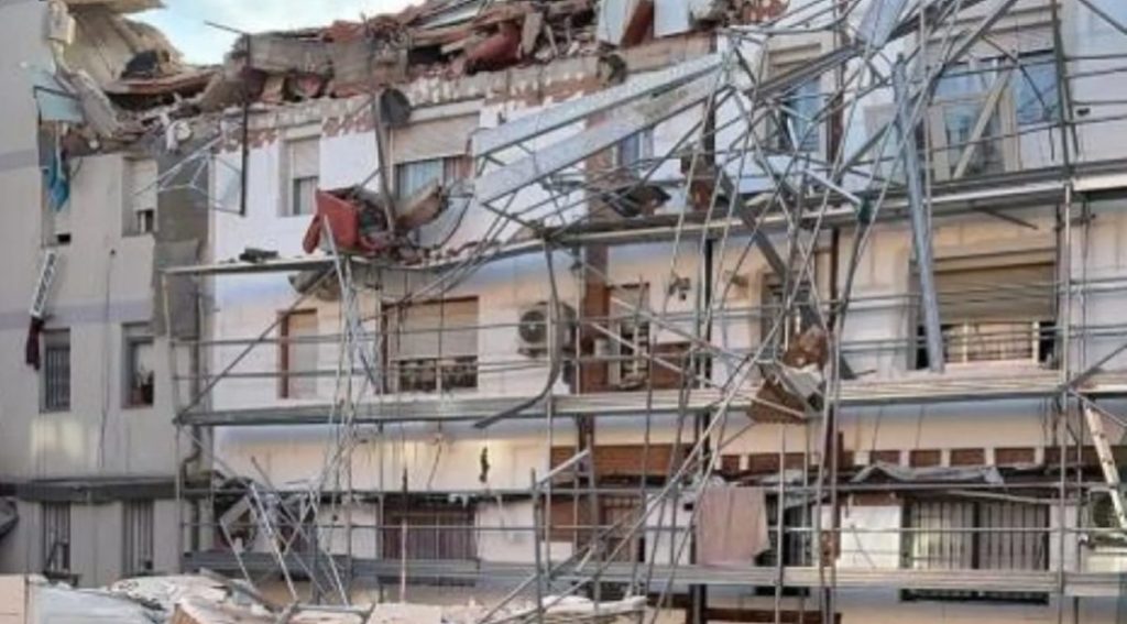Tragedia en Madrid: un muerto y varios heridos tras una explosión que ha derrumbado parte de un edificio