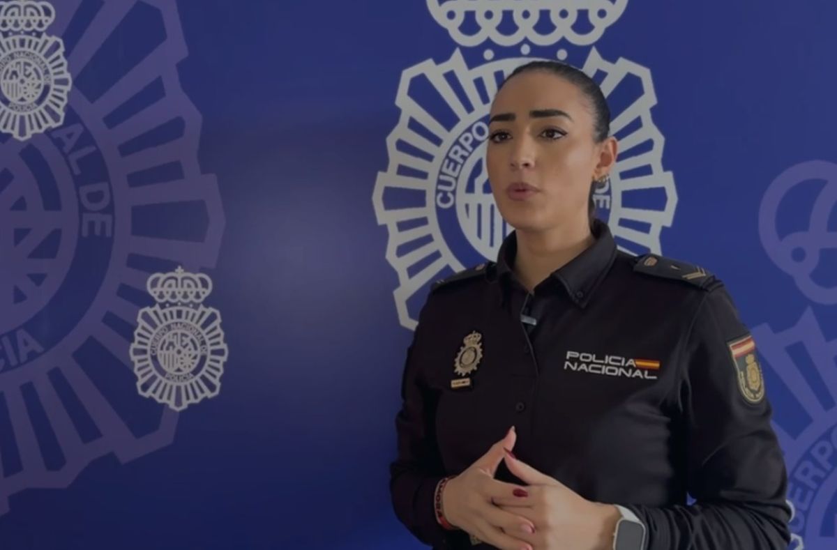 Celia Peláez, portavoz de la Policía Nacional. DA