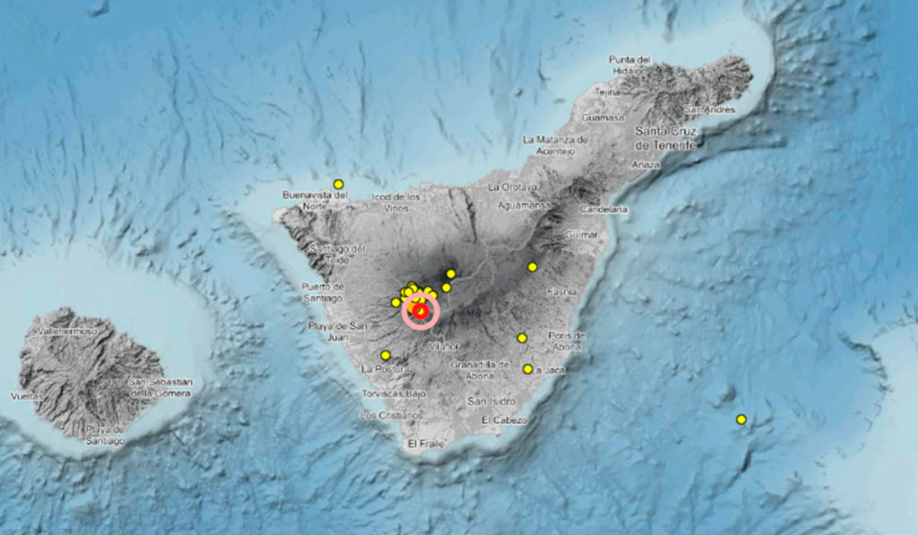 Mil terremotos en el Teide: el IGN confirma un nuevo e intenso enjambre sísmico