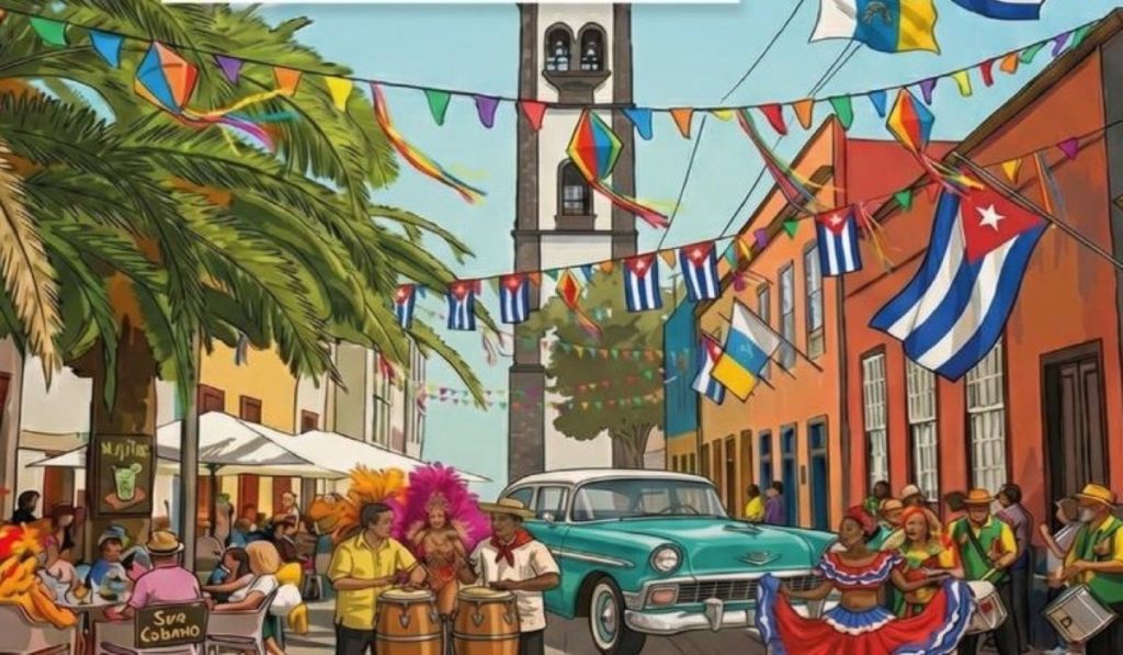 El espíritu de Cuba se adueña de Santa Cruz de Tenerife: 9 horas de rumba ininterrumpida en el Carnaval de Día