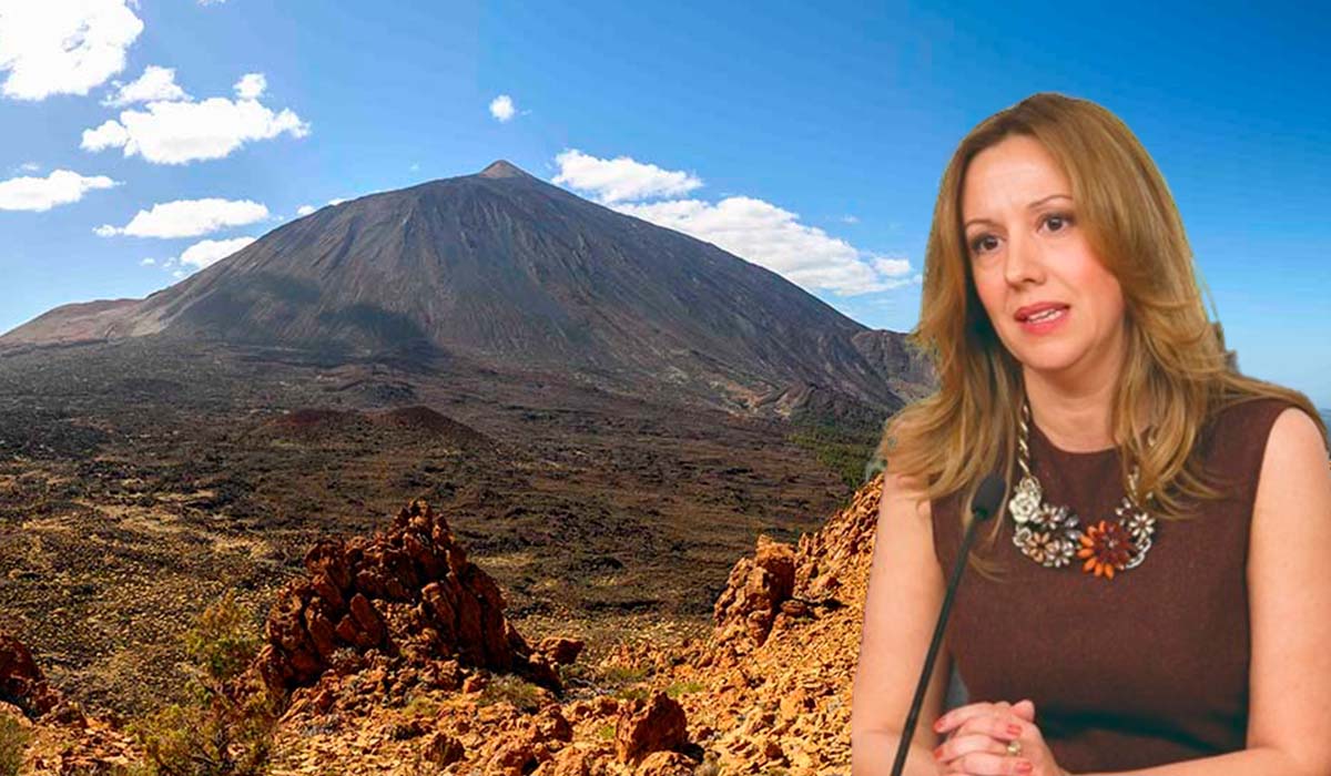 Rosa Dávila, presidenta del Cabildo, sobre una posible erupción en el Teide: "Estamos más preparados que nunca"