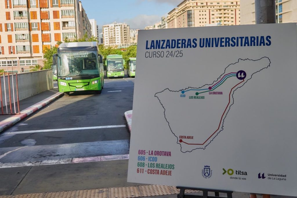 La revolución de las guaguas en Tenerife
