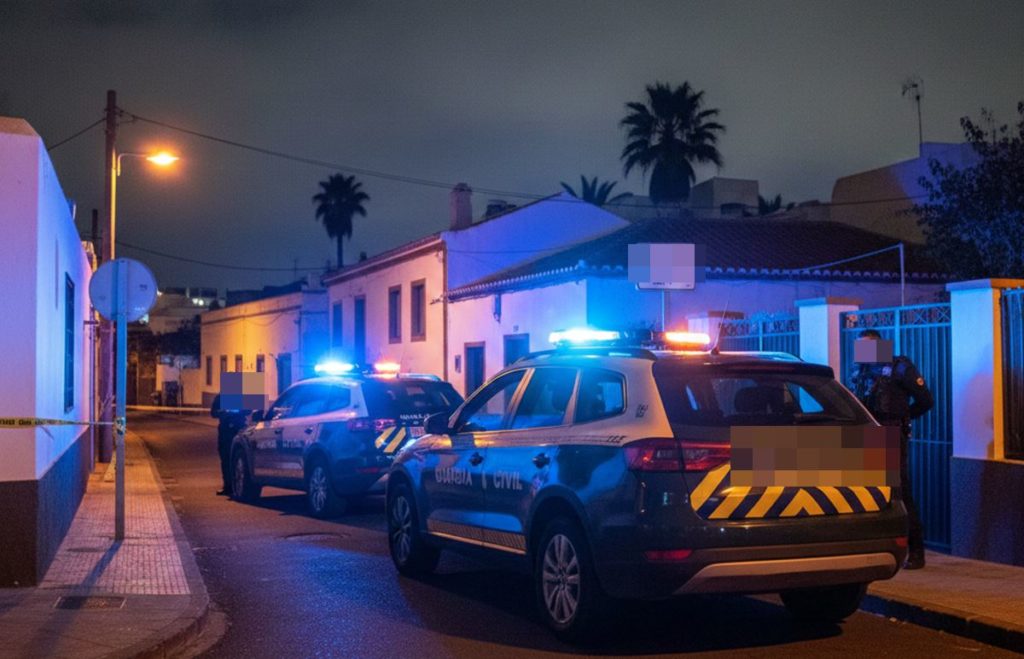 Atrincherado y armado en una cocina: el complejo rescate de la Guardia Civil que ha evitado una tragedia en Canarias