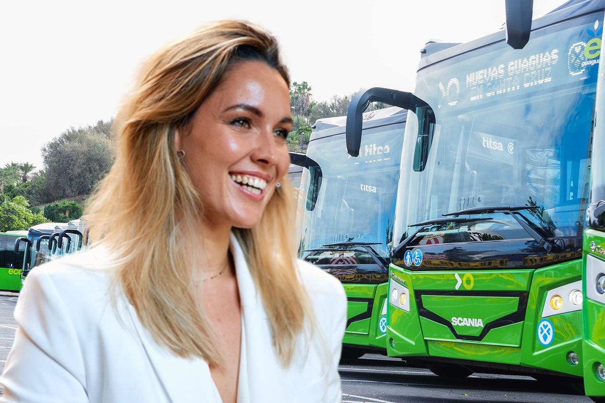 María Fernández, directora general de Transportes. Facebook