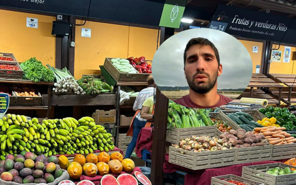 Nito, agricultor en Tenerife, alto y claro ante los que sabotean su trabajo: "También me han roto el camión y me han pintado, pero seguimos adelante"