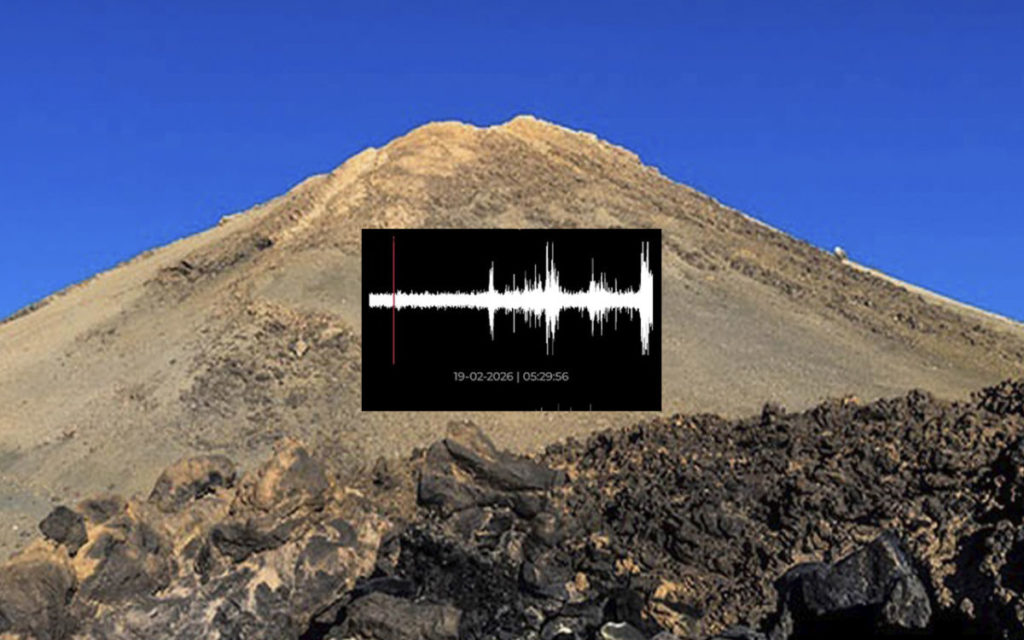 Involcan pone audio a la actividad sísmica registrada en Tenerife este febrero