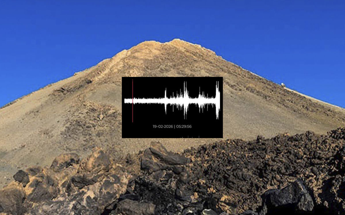 Involcan pone audio a la actividad sísmica registrada en Tenerife este febrero