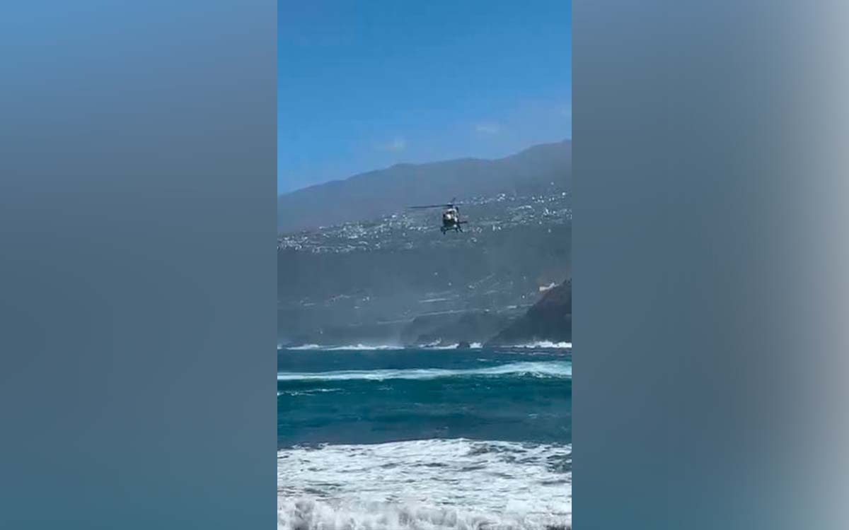 Hallan un cuerpo sin vida en la zona donde desapareció el parapentista en Puerto de la Cruz