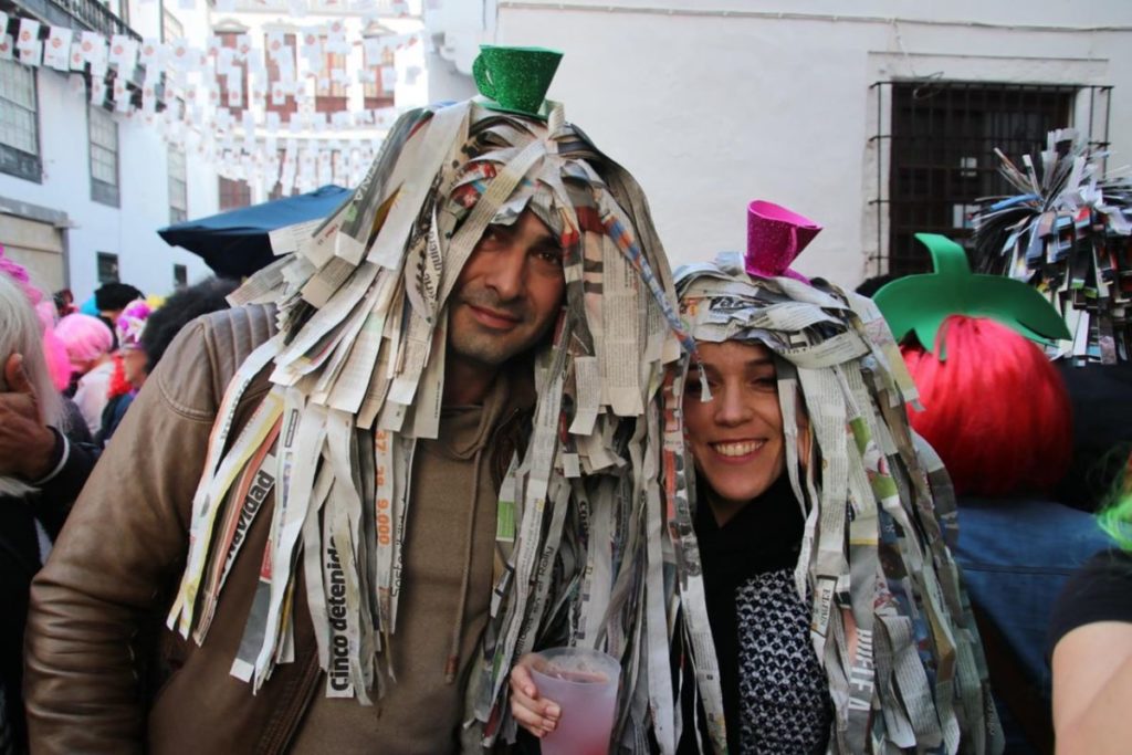 La fiesta de La Peluca de Santa Cruz de La Palma. DA
