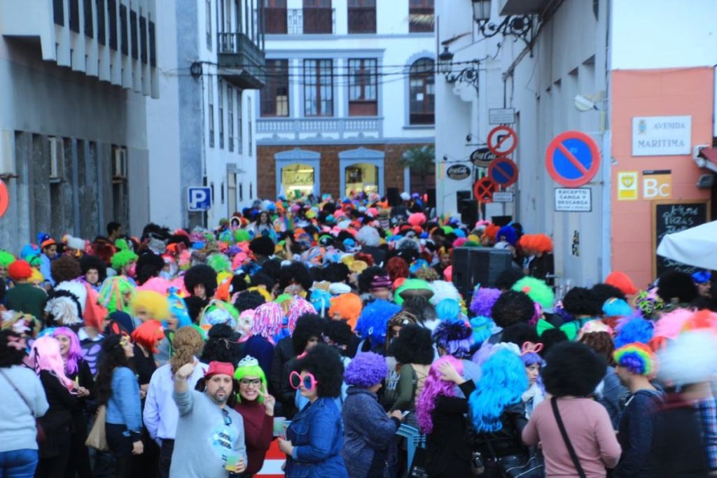 La fiesta de La Peluca de Santa Cruz de La Palma