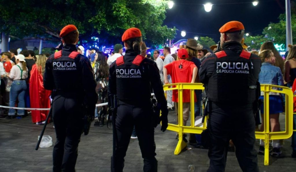 8 reyertas y 21 actas durante el Carnaval de Tenerife y La Palma