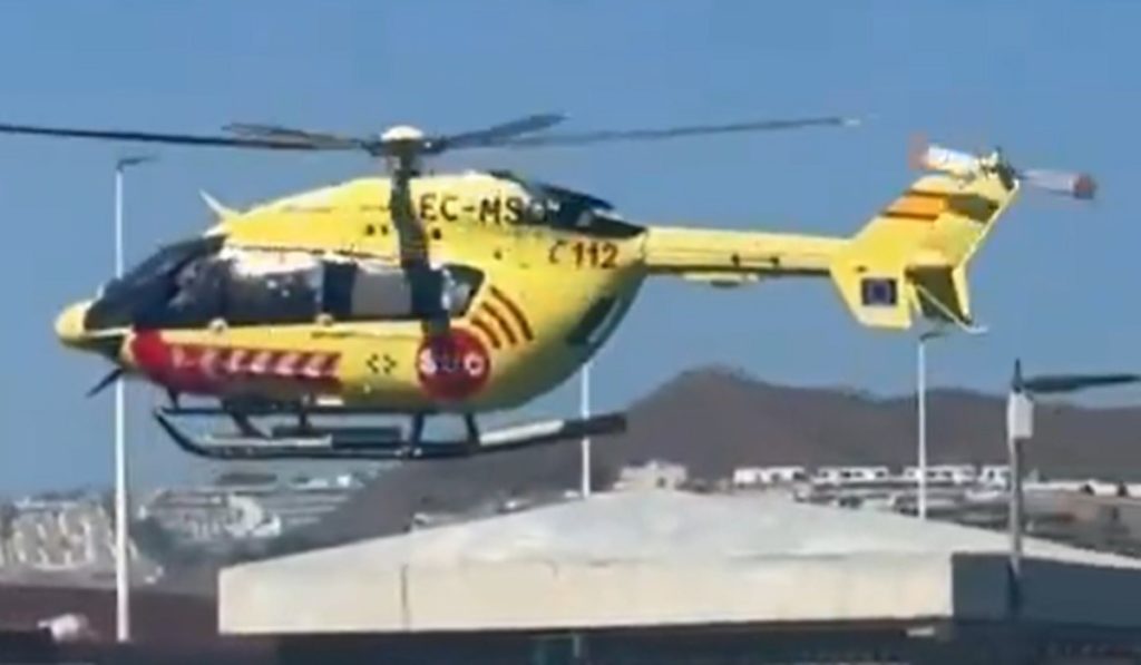 Un hombre, entre la vida y la muerte tras sufrir un ahogamiento en Canarias. 112 Canarias