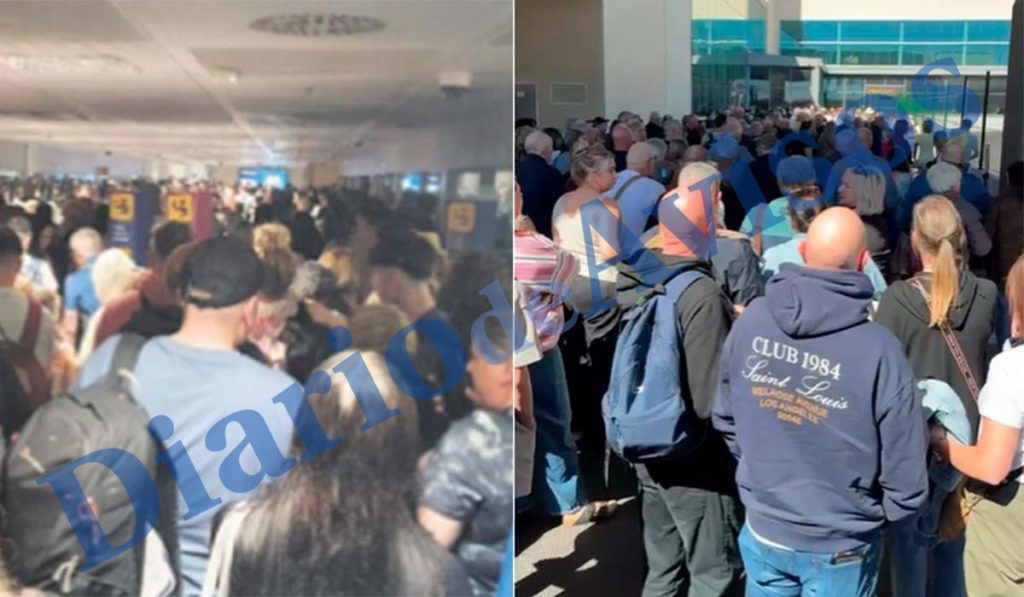 El 85% de las máquinas de pasaportes no funcionan en el Aeropuerto Tenerife Sur, pero el PP rechaza agilizar el caos