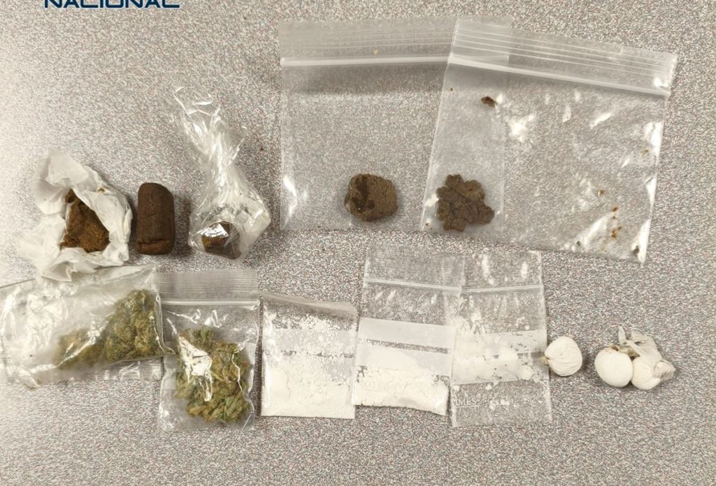 Golpe al tráfico de drogas de la Policía Nacional en el Sur: detenidos en Las Verónicas con cocaína oculta en la boca