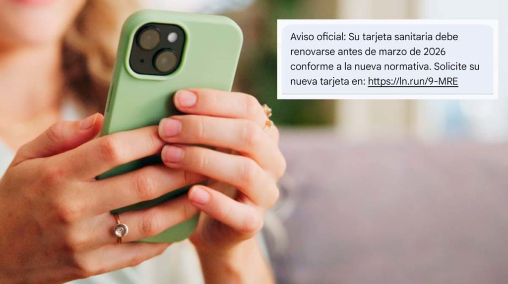 Alertan de una nueva estafa en Canarias: el SCS advierte del mensaje sobre tu tarjeta sanitaria que no debes abrir