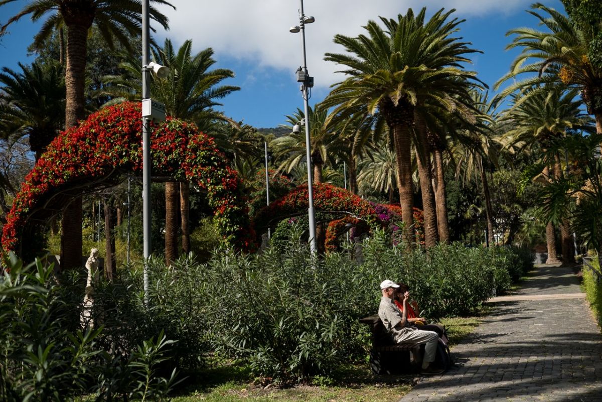 Cuatro cámaras de vigilancia, con avisos por megafonía, protegen el Parque García Sanabria de actos incívicos