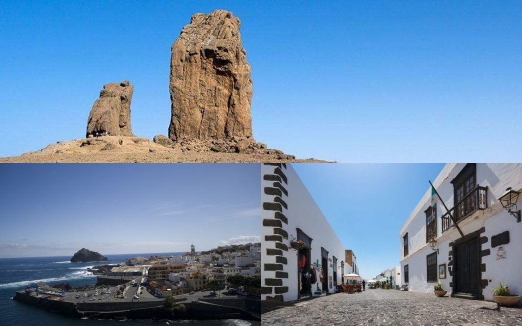 El Roque Nublo (Tejeda), Garachico y Teguise, en Lanzarote, se encuentran entre los pueblos más bonitos de España. DA