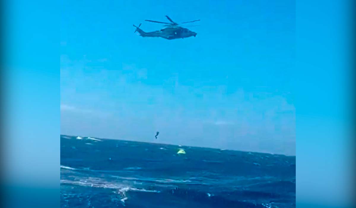 Se hunde un velero que iba de Tenerife a Gran Canaria: 5 náufragos recatados