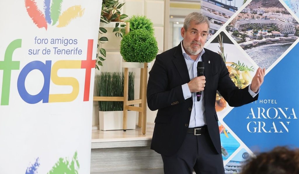 Clavijo descarta licitar el falso túnel de Fañabé en esta legislatura