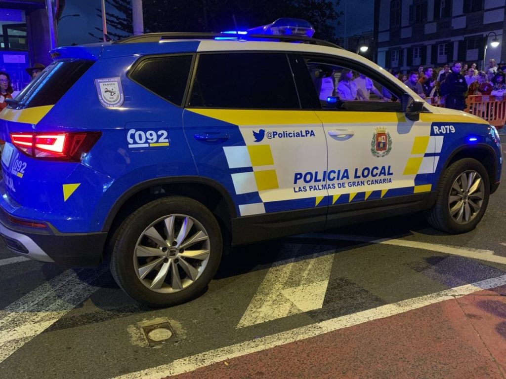 Coche de la Policía Local de Las Palmas de Gran Canaria. | Archivo