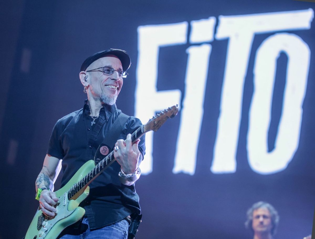 Fito, en el Roig Arena de València. | Diario de Avisos
