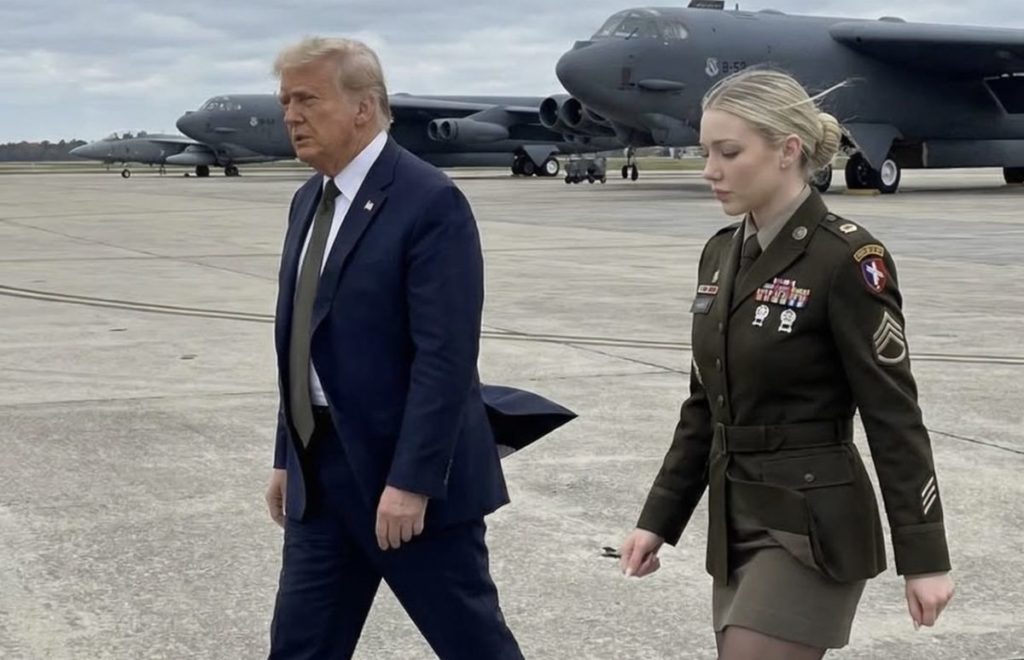 La marine que nunca existió: el último disparate propagandístico de Trump