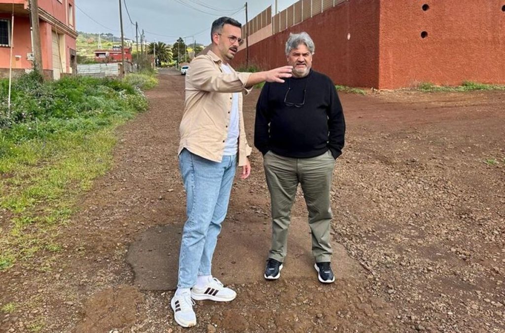 Adiós al barro en Llano del Moro: el cambio radical que llega a esta calle de Santa Cruz