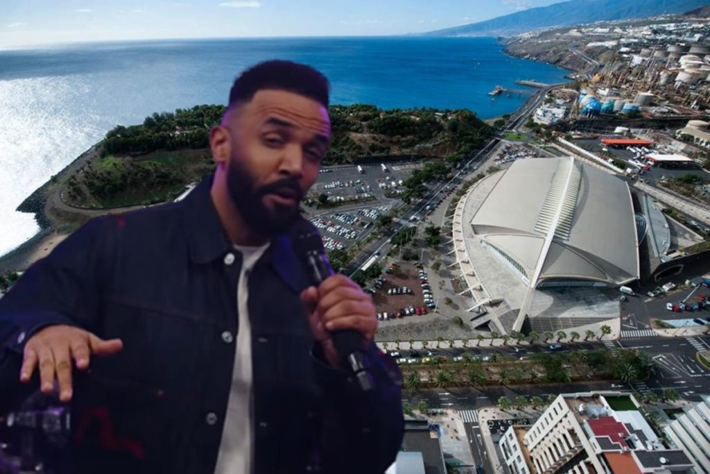 Craig David en Canarias. | DA