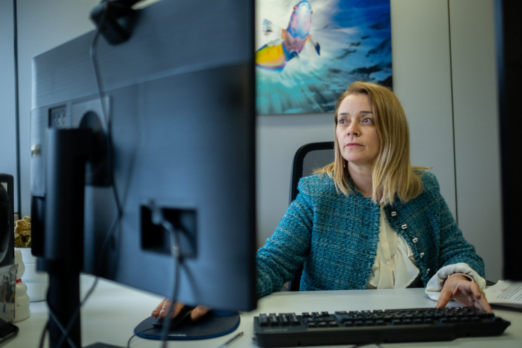 Raquel Moreno es directora de la Unidad de Proyectos de Transición Energética. Fran Pallero