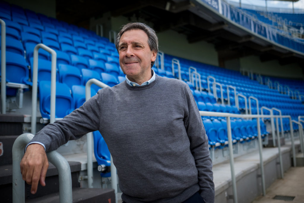 Felipe Miñambres, presidente del CD Tenerife. | Fran Pallero