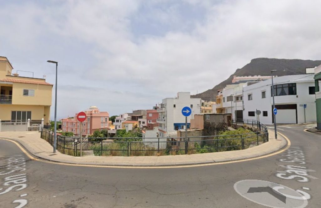 Barranco en las inmediaciones de la calle El Esparragal en La Laguna, Tenerife