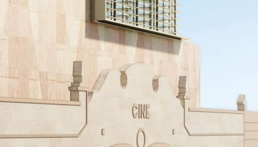 Infografía del proyecto de rehabilitación del antiguo cine de Fasnia. | DA