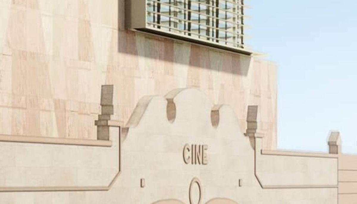 Infografía del proyecto de rehabilitación del antiguo cine de Fasnia. | DA