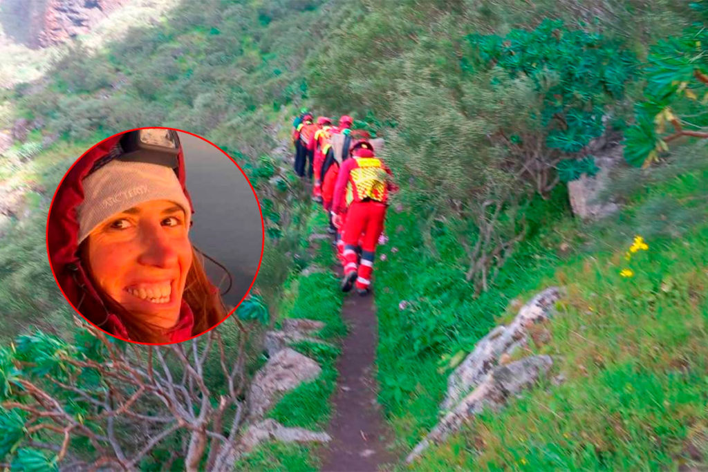 Hallado el cuerpo sin vida de la mujer desaparecida tras tres jornadas de rastreo en Santiago del Teide