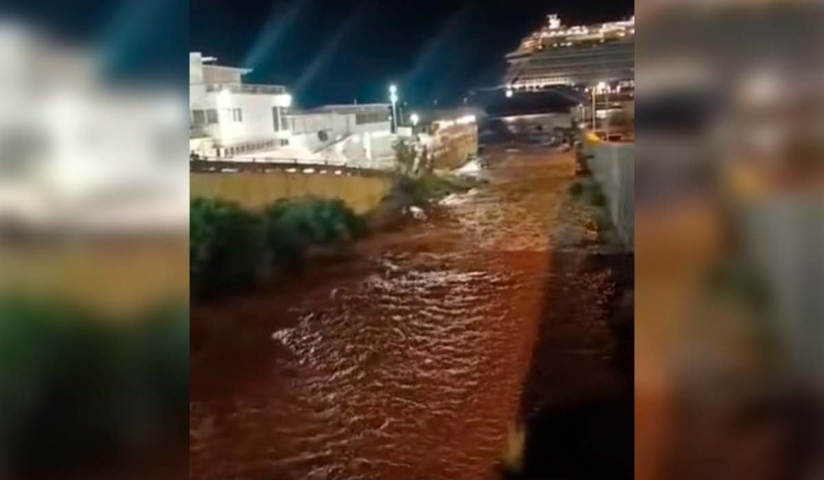 Rescate de emergencia en el barranco de Tahodio: 3 personas atrapadas por la crecida del agua en Santa Cruz