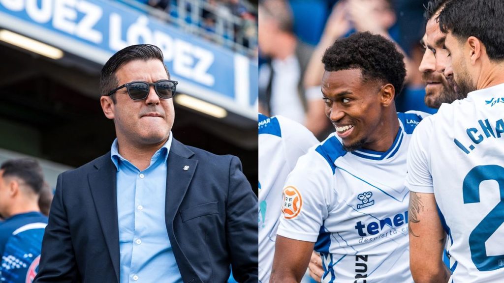 El CD Tenerife renueva a Alassan: "Quien defiende este escudo con honor jamás se quedará solo"