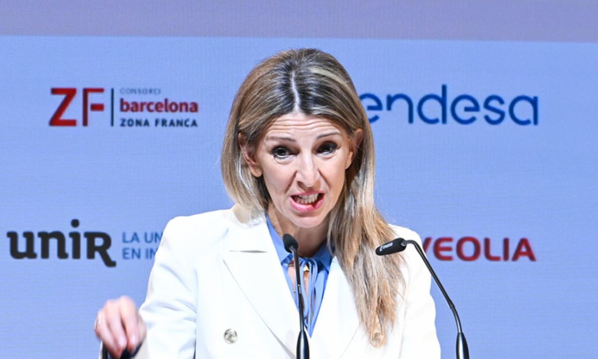 La ministra Yolanda Díaz. | EP