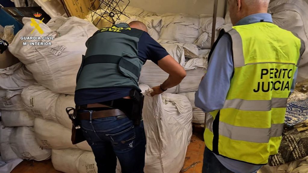 Ni te imaginas lo que había en este taller del sur de Tenerife: 19 investigados por la Guardia Civil