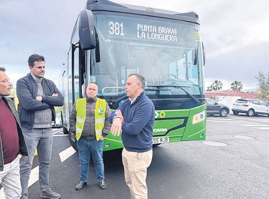 Línea 381 Titsa: la ampliación a la urbanización Romántica II comienza este lunes 13 de abril
