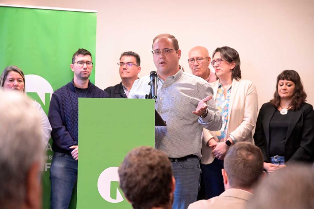 NC-BC proclama su nueva dirección en Tenerife encabezada por Juan Daniel Fajardo