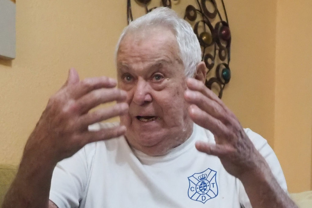 Alberto Molina Navarro, excapitán del CD Tenerife