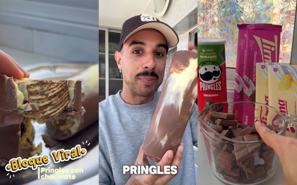 Pringles con Tirma: "Estoy flipando con la mezcla"