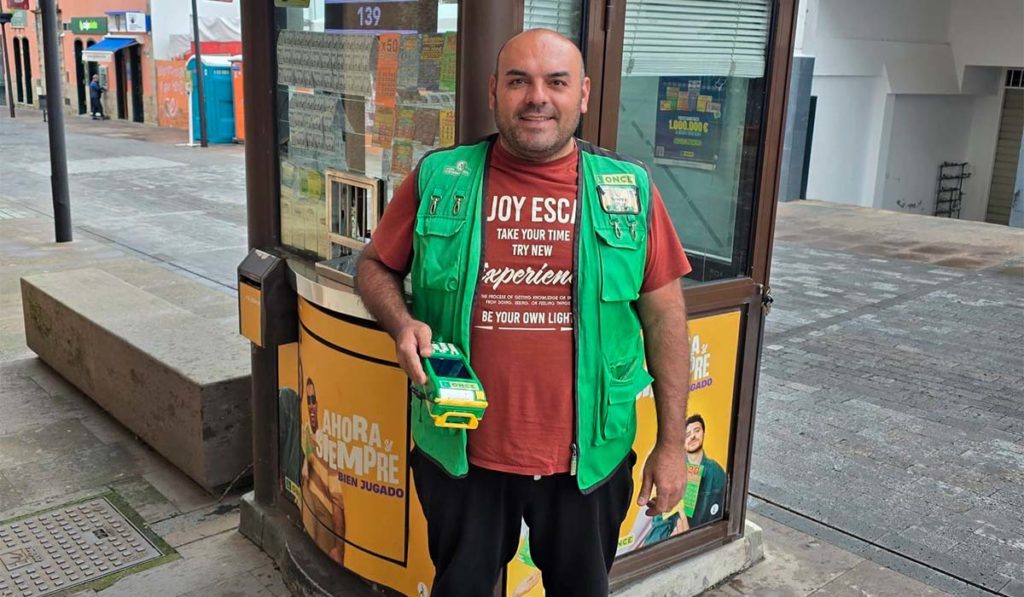 Un afortunado en Tenerife gana el Sueldazo de la ONCE: 300.000 euros al contado y 5.000 al mes